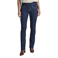 JAG Jeans Women's Petite Paley Mid Rise Bootcut Pull-on Jeans