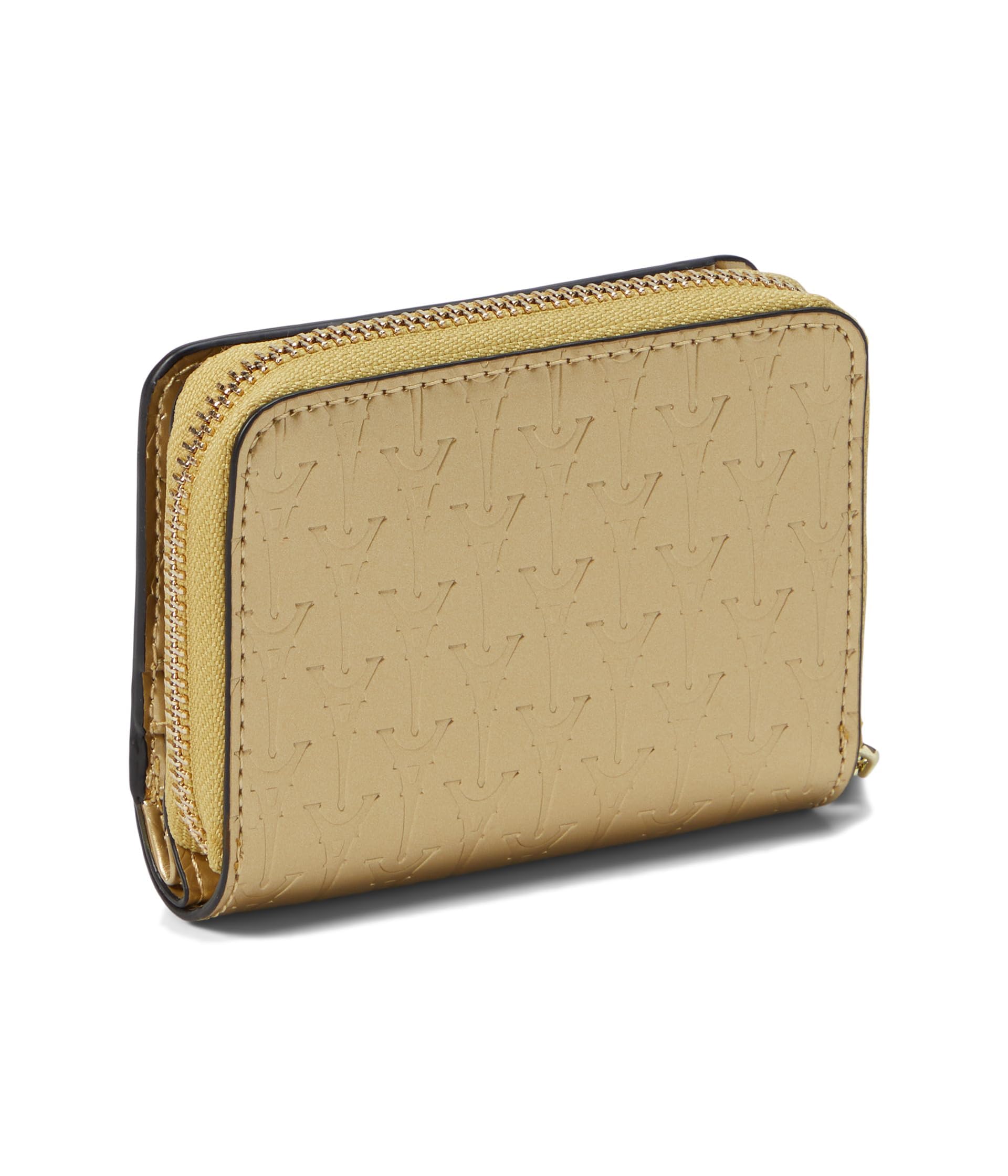 Karl Lagerfeld Paris Everyday Casual SLG Sm Wallet, Gold