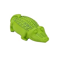 Arm & Hammer for Pets Super Treadz Gator Chew Toy - Best Chew Toys Reduce Plaque & Tartar Buildup Without Brushing - For Dogs up to 35 Lbs