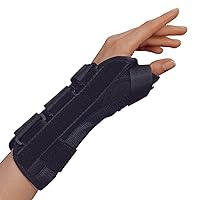 OTC Wrist-Thumb Splint, 8-Inch Adult, Lightweight Breathable, X-Large