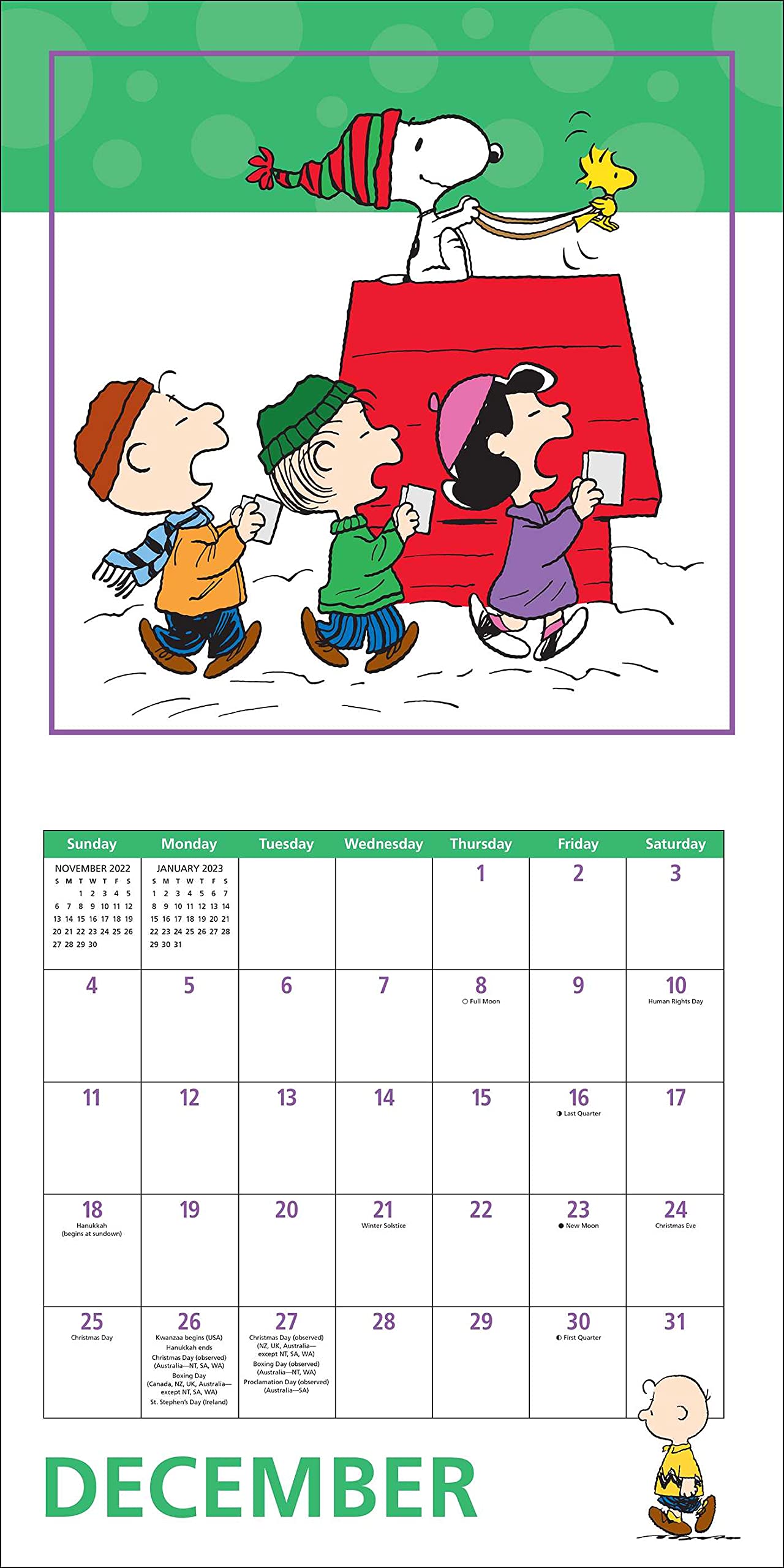 Peanuts 2022 Wall Calendar