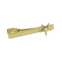 Order of The Eastern Star Gold Toned Masonic/Freemasonry Tie Clip/Tie Bar