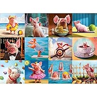 Funny Pigs 1000 Piece Puzzle