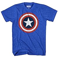 Marvel Men's 80s Captain 2 Short Sleeve T-Shirt
