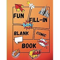 Fun Fill-in Blank Comic Book