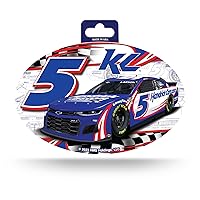 Rico Industries NASCAR Racing Kyle Larson #5 Hendrick Cars.COM 2023 Colored Oval Sticker