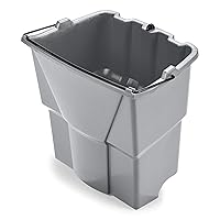 1863900 Executive Series Dirty Water Bucket for 35QT WaveBrake 2.0 Mopping Bucket, Gray