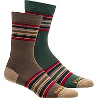 Pendleton Yakima Stripe Crew 2-Pack Socks