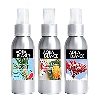 Fragrant Room Spray, Hawaiian Luau, 3 x 3.4 fl oz, Air Fresheners Odor Eliminator for Home, Bathroom, Concentrated Room Spray, Gift Set