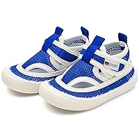 Toddler/Little Kid Wter Casual Shoes, Breathable Fabric Mesh Sneakers, Outdoor Indoor Comfortable Shoes for Swim Beach