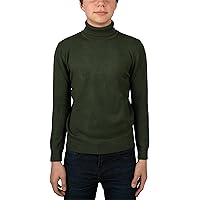 X RAY Boys Uniform Turtleneck Sweater, Big Boys' & Little Kids Turtle Neck Long Sleeve Pullover
