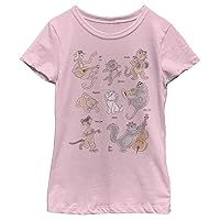 Disney Girl's Aristocats Group T-Shirt