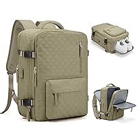 WONHOX Large Travel Backpack Carry on Flight Approved Laptop Work Business Backpack for Women Men Mochila de Viaje