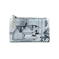 Loungefly X LASR Exclusive Disney The Haunted House Mickey Flap Wallet - Cute Wallets Fashion Cosplay Disneybound
