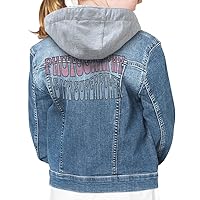 Photography Is My Superpower Kids' Hooded Denim Jacket - Camera Lovers Gifts - Unique Gifts