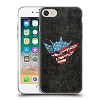 Head Case Designs Officially Licensed WWE American Nightmare Logo Cody Rhodes Graphics Soft Gel Case Compatible with Apple iPhone 7/8 / SE 2020 & 2022