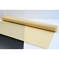 Hanji Nara Handmade Mulberry Hanji Paper Premium Grade Raw Material Eco-Friendly Coated with the Sap of the Asian Lacquer Tree for Korean Folk Painting Min-Hwa 29.5 x 55.9 inches 1-ply 40GSM [3Sheets]