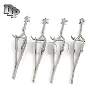 DDP New Set of 4 Automatic (Cross Action) HEISS Skin Retractor 4