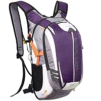 BSD 18L Riding Bicycle Backpack,Bike MTB Outdoor Cmaping Cycling Bag,Climbing Hiking Backpack,Mountain Bike Accessories,Outdoor Daypack Running (Purple)
