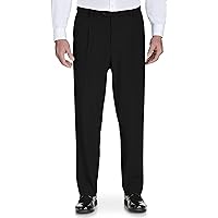 by DXL Big and Tall Easy Stretch Dress Pants - Unhemmed