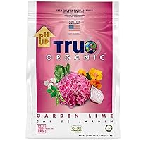 True Organic Garden Lime, pH Up 6 lbs - CDFA, OMRI Listed for Organic Gardening