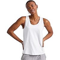 Hanes Womens Originals Tri-Blend Tank Top, Lightweight Sleeveless Shirt For Women, Plus Size Available