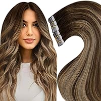 Tape Human Hair #4/27/4 Ponytail Hair Extensions Real Human Hair 18 Inch