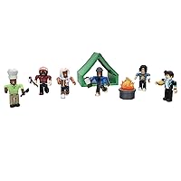 Roblox Action Collection - Welcome to Bloxburg: Camping Crew Playset [Includes Exclusive Virtual Item]