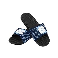 FOCO mens Ncaa College Team Logo Shower Sport Legacy Slide Flip Flop Sandals