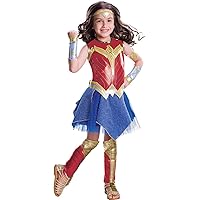 Wonder Woman Movie Child's Deluxe Costume, Small, Red