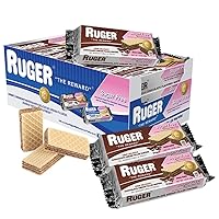 RUGER Sugar Free Chocolate Wafers 1.6 Ounce (Pack of 12)