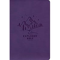KJV Explorer Bible for Kids, Purple LeatherTouch, Indexed, Red Letter, Full-Color Design, Photos, Illustrations, Charts, Videos, Activities, Easy-to-Read Bible MCM Type KJV Explorer Bible for Kids, Purple LeatherTouch, Indexed, Red Letter, Full-Color Design, Photos, Illustrations, Charts, Videos, Activities, Easy-to-Read Bible MCM Type Imitation Leather Hardcover