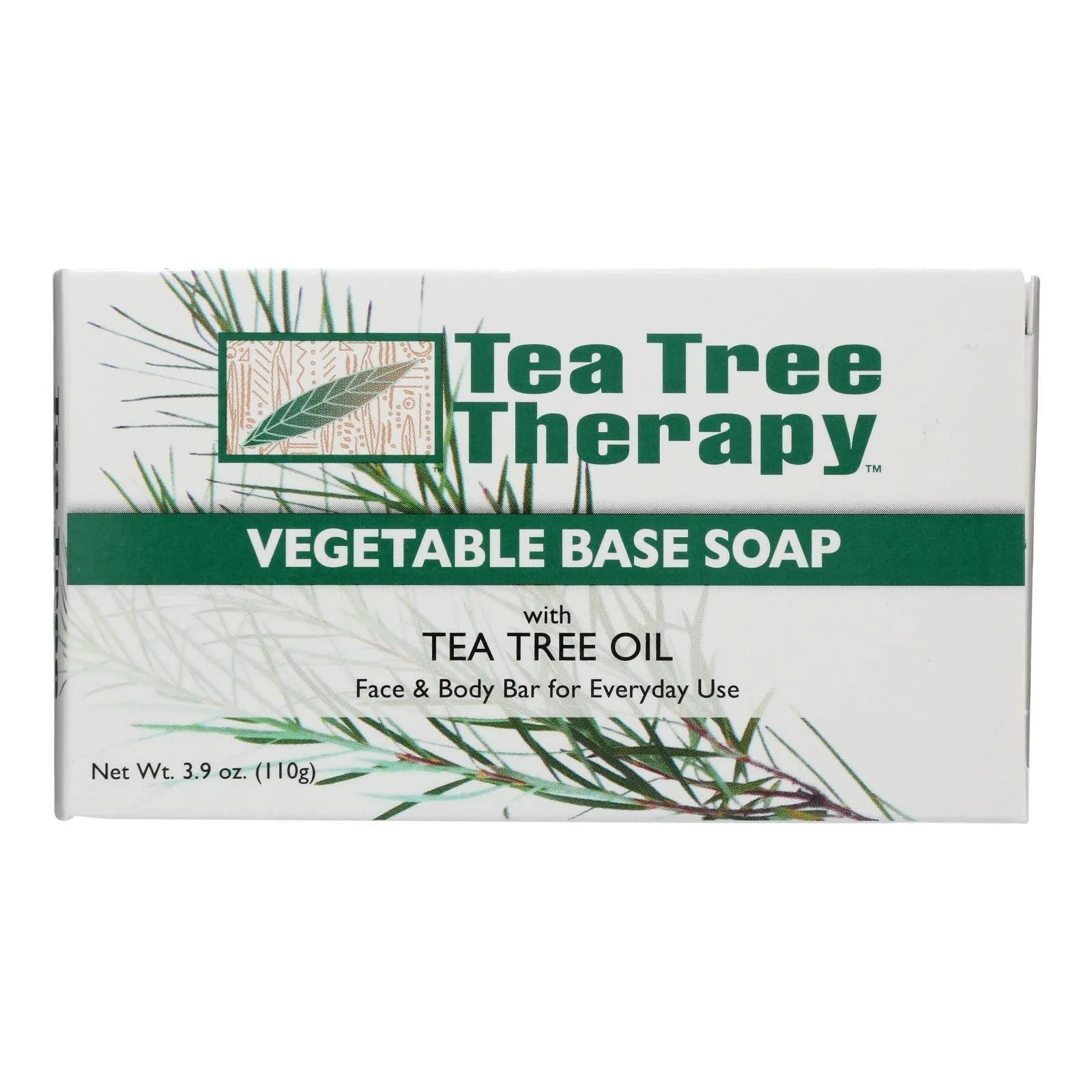 Tea Tree Therapy Vegetable Base Soap - 3.9 Oz