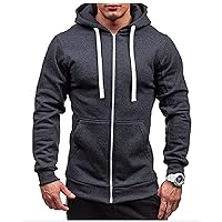 Mens Graphic Hoodies Men's Casual Camouflage Sports Sweatshirt Long Sleeve Zipper Hooded Jacket Coat Men Lightweight Hoodie
