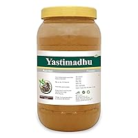 Yastimadhu Powder 1 Kg - Indian Ayurveda's Pure Natural Herbal Supplement Powder