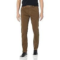 Men's Tapered Fit Cotton Blend Trousers