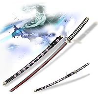  HIGH GODO Anime Cosplay Swords Building Set, 936 Piece One  Purple Enma Zoro Sword 38.8IN with Scabbard and Bracket for Adults and Kid  8+ (Roronoa Zoro Yamato Sword) : Toys & Games