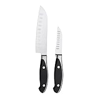HENCKELS Forged Synergy Asian Knife Set, 2-piece, Black/Stainless Steel