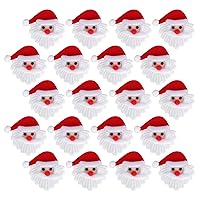 plplaaoo Christmas Ornaments, Christmas Felt, Christmas Crafts, 20pcs Christmas Ornaments Felt DIY Xmas Door Wall Hanging Embellishments Decoration Crafts Gift Tag and Card Making, Christmas Felt