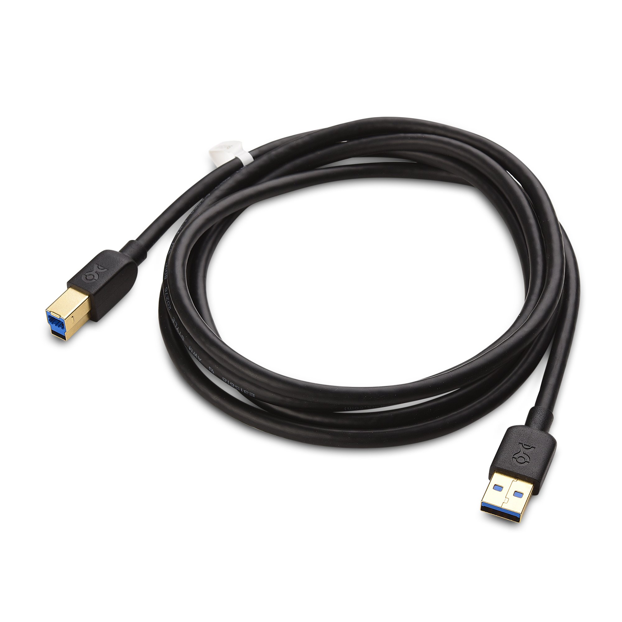 Cable Matters USB 3.0 Cable (USB 3 Cable, USB 3.0 A to B Cable) in Black 6 ft