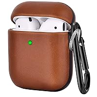 Airpods 3 Case Leather, Maxjoy Airpods 3rd Case Cover - Brown