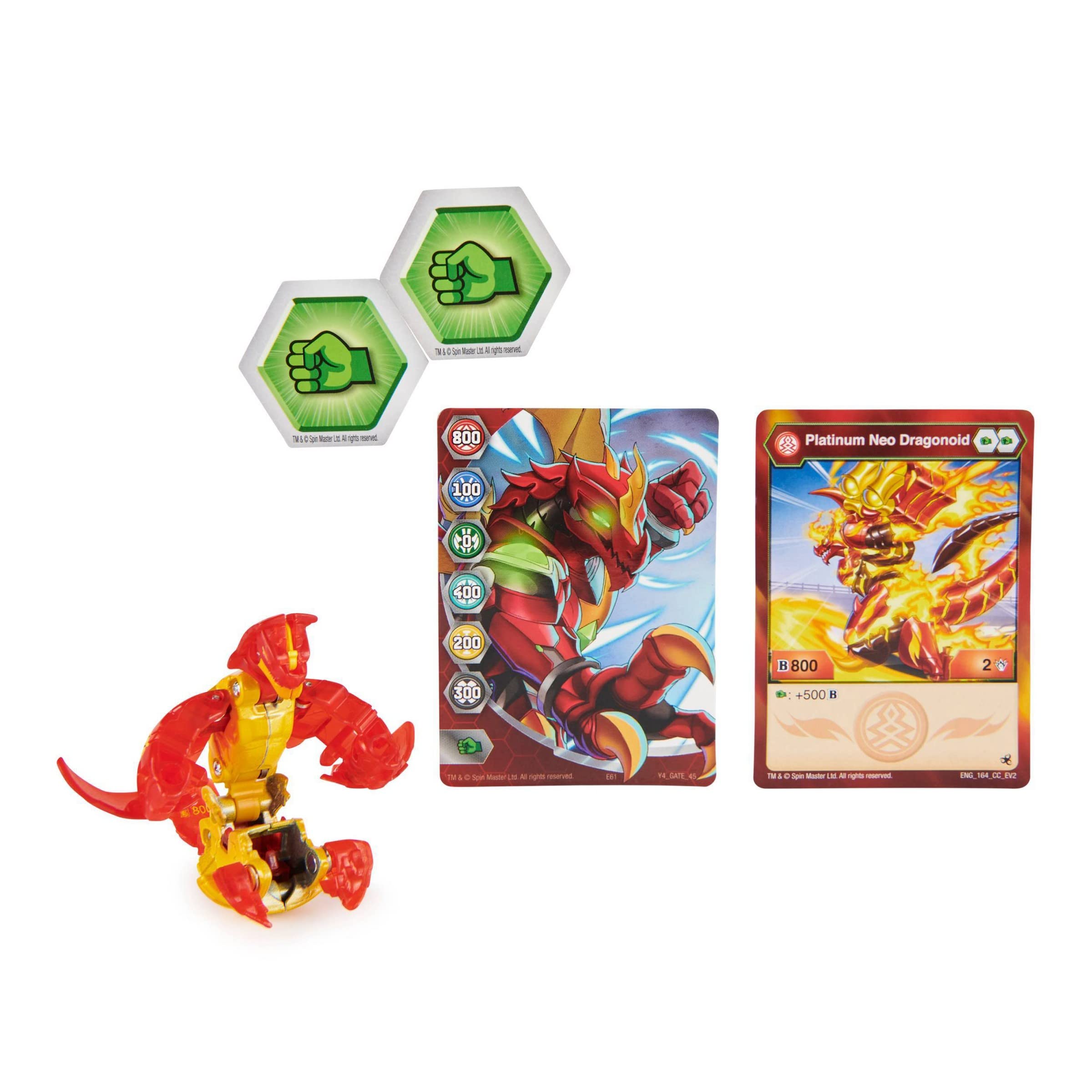 Bakugan Evolutions 2022 Platinum Series Die-cast Pyrus Neo Dragonoid