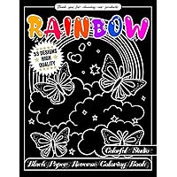 Spectral Harmony Rainbow Black Paper Coloring Book Magic: Perfect Gifts For All Ages Spectral Harmony Rainbow Black Paper Coloring Book Magic: Perfect Gifts For All Ages Paperback