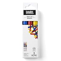 Liquitex Professional Paint Marker Set, 3 Piece, Colors