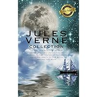 The Jules Verne Collection (5 Books in 1) Around the World in 80 Days, 20,000 Leagues Under the Sea, Journey to the Center of the Earth, From the ... Around the Moon (Deluxe Library Edition) The Jules Verne Collection (5 Books in 1) Around the World in 80 Days, 20,000 Leagues Under the Sea, Journey to the Center of the Earth, From the ... Around the Moon (Deluxe Library Edition) Hardcover Paperback