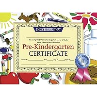 Hayes Pre-Kindergarten Certificate, 8.5