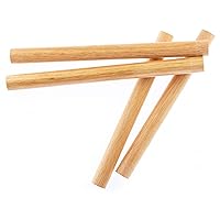 Perfect Stix 6 inch Bamboo Wooden Dowels. Pack of 60 Count. Thickness is 1/4. Great for Crafts and Schools.