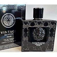 Vintage Heroes Noir Eau De Parfum Men Cologne Long Lasting Natural Spray