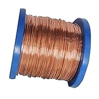 Wholesale Solid Copper Jewelry Making Wire 5 Lb Spool (Dead Soft) (22 Ga - 2,500 Ft)