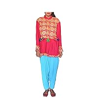 Women's Banjara Jacket Handmade 100% Cotton Red Color Indian Embroidered Work Outwear